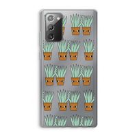 Sansevieria: Samsung Galaxy Note 20 / Note 20 5G Transparant Hoesje Sansevieria: Samsung Galaxy Note 20 / Note 20 5G Transparant Hoesje