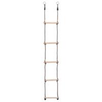 The Living Store Houten Ladder - 5 sporten - 210 cm - Grenenhouten sporten