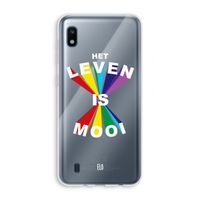 Het Leven Is Mooi: Samsung Galaxy A10 Transparant Hoesje