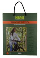Mirage Regenjas Rainfall Trenchcoat maat XL gemaakt van polyester soft touch olive green - thumbnail