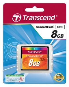 Transcend Compact Flash 8GB 133x