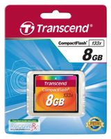 Transcend Compact Flash 8GB 133x - thumbnail