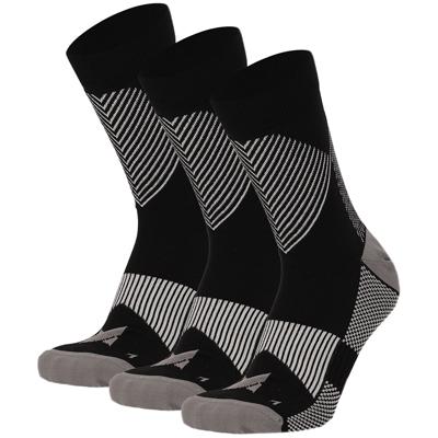 Xtreme Compressiesokken Quarter 3-pack Multi Black-42/45