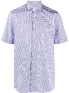 Xacus chemise en coton à rayures - Bleu