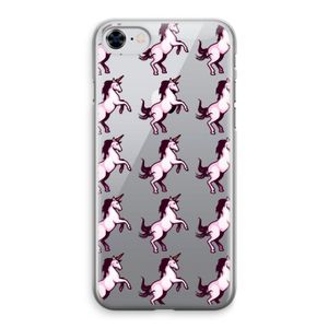 Musketon Unicorn: iPhone 8 Transparant Hoesje