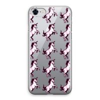 Musketon Unicorn: iPhone 8 Transparant Hoesje