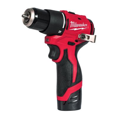 Milwaukee M12 BLPDRC-202C Accu klop-/schroefboormachine 12V 2.0Ah in koffer - 4933500422
