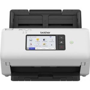 Brother ADS-4700W ADF + Sheet-fed scanner 600 x 600 DPI A4 Zwart, Wit