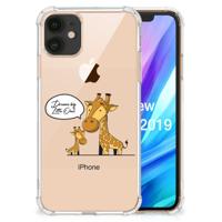 Apple iPhone 11 Stevig | Bumper Hoesje | Giraffe