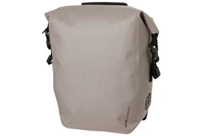 AGU Enkele Fietstas Clean Single Bike Bag Shelter Click&apos;nGo Large - Bond greige - Waterdicht