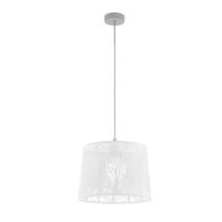 EGLO Hambleton Hanglamp - E27 - Ø 35 cm - Grijs|Wit