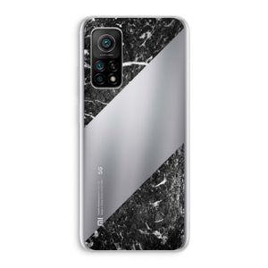 Zwart marmer: Xiaomi Mi 10T 5G Transparant Hoesje