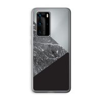 Combinatie marmer: Huawei P40 Pro Transparant Hoesje