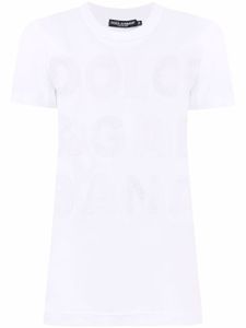 Dolce & Gabbana t-shirt à logo - Blanc