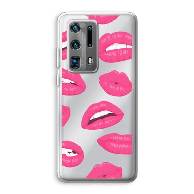 Bite my lip: Huawei P40 Pro Plus Transparant Hoesje