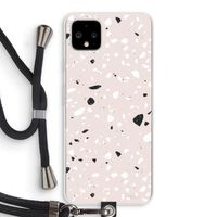 Terrazzo N°20: Pixel 4 XL Transparant Hoesje met koord