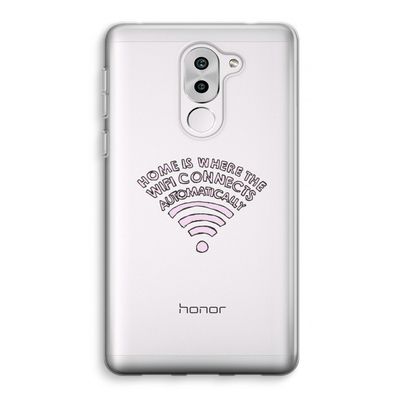 Home Is Where The Wifi Is: Honor 6X Transparant Hoesje