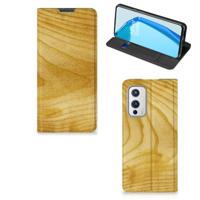 OnePlus 9 Book | Wallet Case | Licht Hout