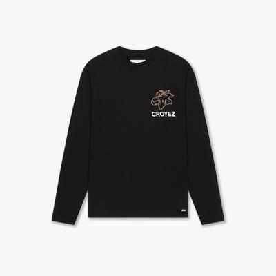 Croyez Gardener Longsleeve T-Shirt Heren Zwart - Maat XL - Kleur: Zwart | Soccerfanshop Croyez Gardener Longsleeve T-Shirt Heren Zwart - Maat XL - Kleur: Zwart | Soccerfanshop