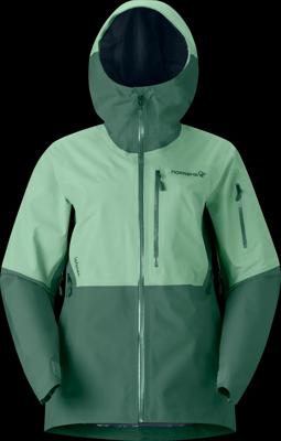 Norrona lofoten Gore-Tex Hardshell Jas Dames Dark Ivy S