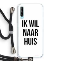 Ik wil naar huis: Huawei P Smart Pro Transparant Hoesje met koord