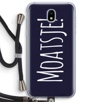 Moatsje!: Samsung Galaxy J5 (2017) Transparant Hoesje met koord