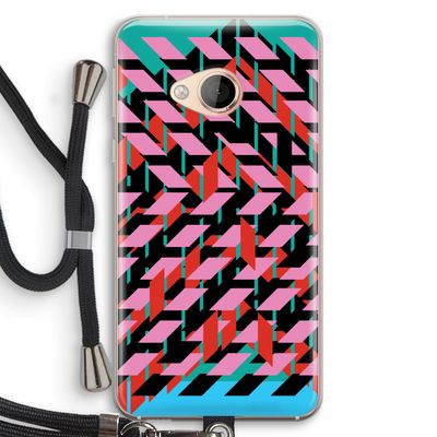 Skew Blush 2: HTC U Play Transparant Hoesje met koord