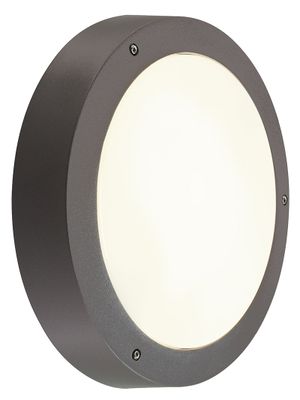 Plafond/ wandlamp DRAGAN SENSOR antraciet 2xE27