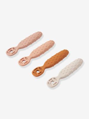 Set van 4 Caelia LIEWOOD leerlepels veel roze