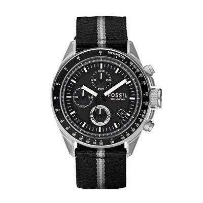 Horlogeband Fossil CH2702 Textiel Bi-Color 22mm