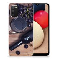 Samsung Galaxy A02s | Siliconen Case | Wijn