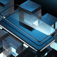 ROCK 0 23 mm vloeiende rand 7D gebogen oppervlak Anti Blue-ray vol scherm Tempered glas Film voor iPhone XS Max