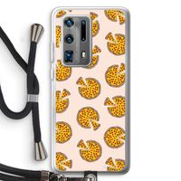You Had Me At Pizza: Huawei P40 Pro Plus Transparant Hoesje met koord
