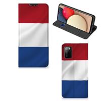 Samsung Galaxy M02s | A02s | Standcase | Nederlandse Vlag