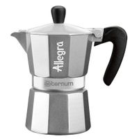 Bialetti Percolator Allegra Zilver 6 tassen - thumbnail