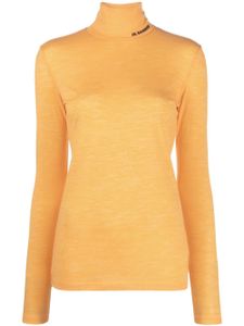 Jil Sander t-shirt à col roulé - Orange