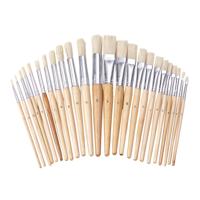 Colorations - houten kwasten, 24st.