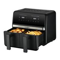 Nexxt Dual Basket Airfryer 8 l 2x 4 l - Zwart