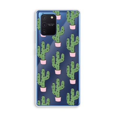 Cactus Lover: Samsung Galaxy Note 10 Lite Transparant Hoesje