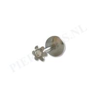 Labret bloem kristal
