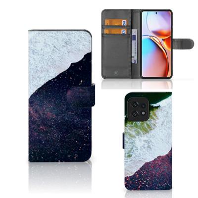 Motorola Edge 40 Pro | Book Case | Sea in Space