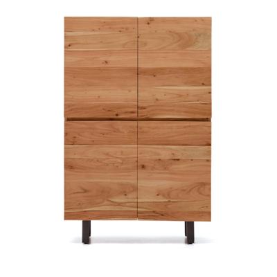 Kave Home Opbergkast 'Uxue' Acaciahout, 155 x 100cm
