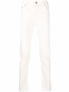 Jacob Cohën pantalon skinny à taille basse - Blanc