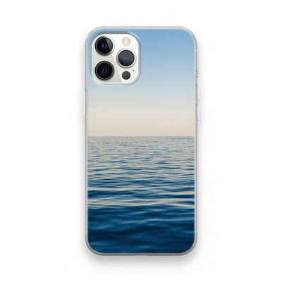 Water horizon: iPhone 12 Pro Transparant Hoesje