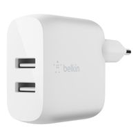 Belkin Boost Charge 2-poorts USB-A wandlader met USB-A naar micro-USB kabel oplader 24W - thumbnail