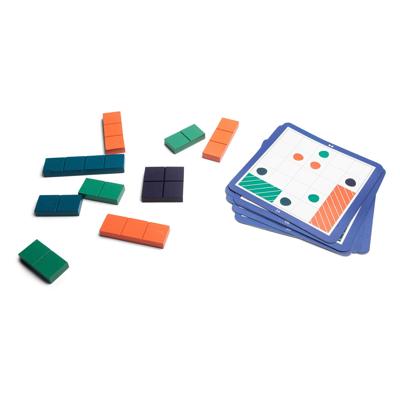 BS Toys vierkant puzzel hout vormenspel