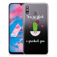 Samsung Galaxy M30 Telefoonhoesje met Naam Cactus Glad