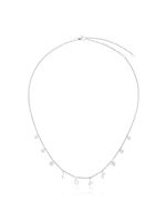 SHAY collier en or blanc 18ct - Métallisé