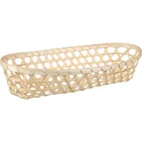 Broodmand/stokbrood mandje - bamboe hout - 39 x 12 x 8 cm Broodmand/stokbrood mandje - bamboe hout - 39 x 12 x 8 cm