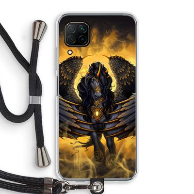 Pegasus: Huawei P40 Lite Transparant Hoesje met koord